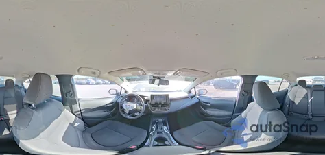 2021 Toyota Corolla Le z USA, uszkodzony, nr VIN 5YFEPMAE8MP164305